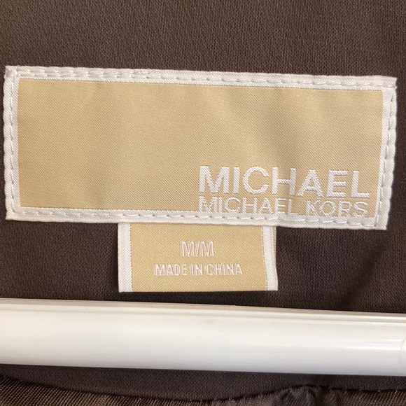 Michael Kors Women’s Rain Trench - chocolate brown, size M - Picture 6 of 6